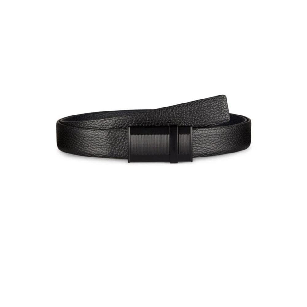New Salvatore Ferragamo Adjustable & Reversible Leather Box Men Belt 36